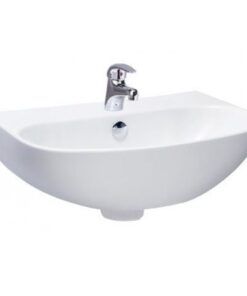 Chậu rửa mặt lavabo Caesar L2150 treo tường không chân - Tuấn Đức