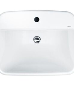 Chậu rửa mặt lavabo Caesar L5019 đăt dương vành đá