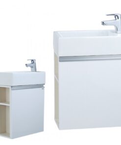 Bộ tủ chậu rửa mặt lavabo Caesar LF5239S/EH05239AV treo tường