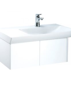 Bộ tủ chậu rửa mặt lavabo Caesar LF5374/EH05374AV treo tường