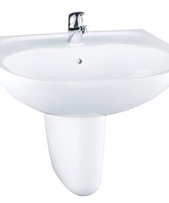 Bộ chậu rửa mặt lavabo TOTO LHT236CS treo tường chân ngắn