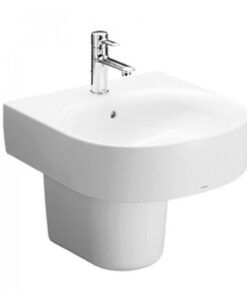 Bộ chậu rửa mặt lavabo TOTO LHT766CR treo tường chân ngắn