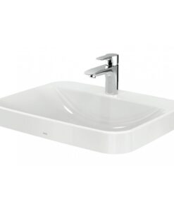 Chậu rửa mặt lavabo Toto LT5615C đặt bàn đá 500 x 460 mm