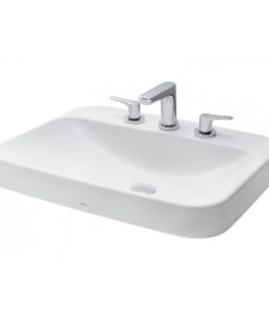 Chậu rửa mặt lavabo TOTO LT5615 đặt bàn đá 500 x 460 mm