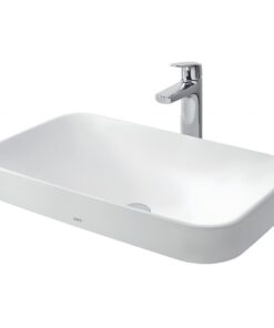 Chậu rửa mặt lavabo TOTO LT5716 đặt bàn đá 600 x 380 mm