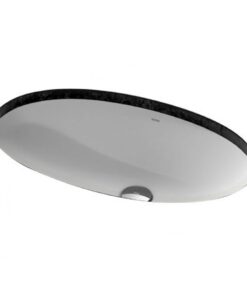 Chậu rửa mặt lavabo TOTO LW1506V#XW âm bàn hình oval 590x380mm
