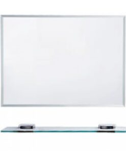 Gương soi phòng tắm Caesar M753V kèm kệ kính 600x450mm