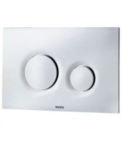 Nắp đậy nút nhấn xả TOTO MB174P#SS nhựa ABS màu bạc