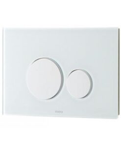 Nắp đậy nút nhấn xả TOTO MB176G#WH nhựa ABS màu trắng