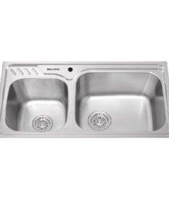 Chậu Rửa Chén Malloca MS1003New Hai Hộc Inox 304 800mm