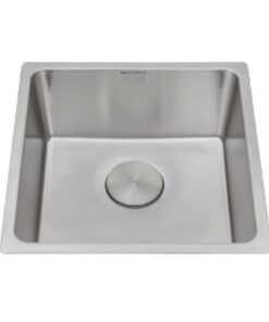 Chậu rửa chén bát inox 304 Malloca MS6044 (MS 6044) inox 304 1 hộc vuông