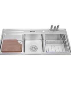 Bồn Rửa Chén Malloca MS8816 (MS 8816) Inox 304