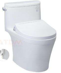 Bồn cầu TOTO MS887RE2 (MS887E2) nắp rửa - Bàn cầu tự rửa cơ