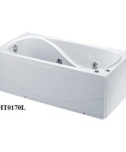 Bồn tắm nằm massage Caesar MT0170L/R có chân yếm 1.7 mét - Tuấn Đức