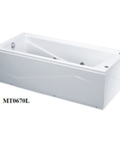 Bồn tắm nằm massage Caesar MT0670L/R có chân yếm 1.7 mét - Tuấn Đức