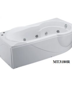 Bồn tắm massage Caesar MT3180L(R) chân yếm dài 1,8 mét
