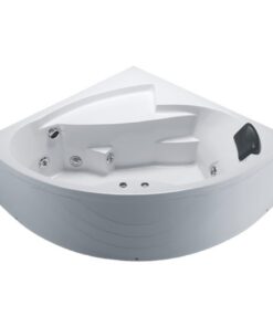Bồn tắm góc massage  có chân yếm 1.4 mét - Tuấn Đức