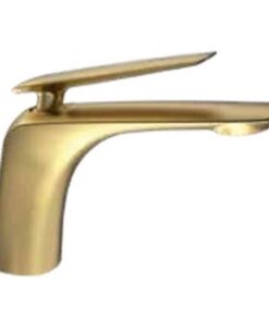 Vòi rửa mặt lavabo Viglacera Platinum P.51.327 nóng lạnh màu vàng đồng