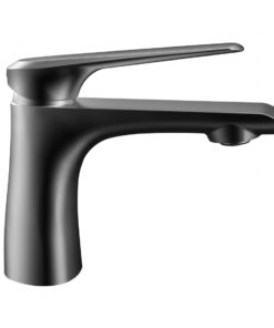 Vòi rửa mặt lavabo Viglacera Platinum P.51.356 nóng lạnh màu đen