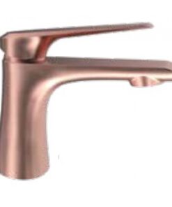Vòi rửa mặt lavabo Viglacera Platinum P.51.358 nóng lạnh màu đồng đỏ