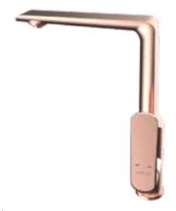Vòi gắn chậu rửa chén bát Viglacera Platinum P.55.358 nóng lạnh màu đồng rose