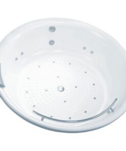Bồn tắm massage sục TOTO PPYB1720HPTE ngọc trai 1.7m tròn có tay vịn