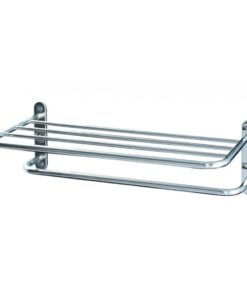 Kệ khăn 2 tầng Caeasar Q924V inox 304 phòng tắm dài 600mm - Tuấn Đức