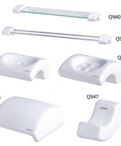 Bộ phụ kiện 6 món Caesar Q940A6 bằng sứ phòng tắm