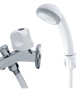Vòi hoa sen Caesar S108C lạnh tắm đứng tay nhựa