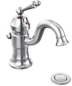 Vòi chậu rửa mặt Moen S411 gắn chậu lavabo nóng lạnh