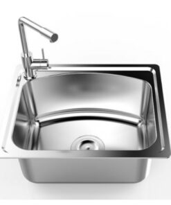 Chậu rửa chén Sơn Hà S50D - Bồn rửa bát inox 500x420 mm 1 hộc