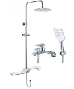 Vòi sen cây Caesar S773C/BS126 nóng lạnh tắm đứng