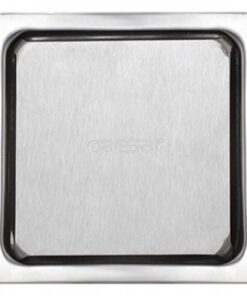 Phểu thoát sàn nước Caesar ST1414EL (Ø90) inox 304 dày 140x140mm