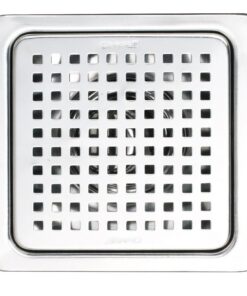 Phểu thoát sàn nước Caesar ST1414 (Ø60) inox 304 140x140mm
