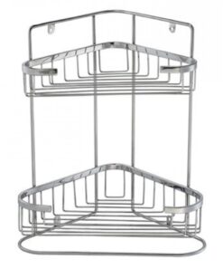 Kệ góc 2 tầng Caesar ST810V inox 304 dài 285mm