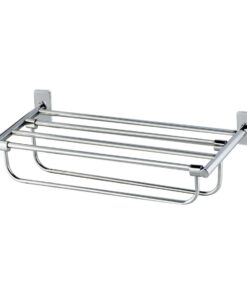 Giá treo khăn nhà tắm Caesar ST881 inox 304 2 tầng dài 600mm