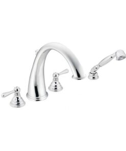 Bộ vòi xả bồn tắm Moen T922 gắn thành bồn 4 lỗ