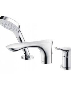 Bộ vòi xả bồn tắm TOTO TBG01305BB gật gù gắn thành bồn có tay sen cầm tay
