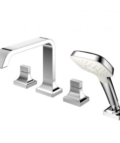 Bộ vòi xả bồn tắm TOTO TBG08202A gắn thành bồn có tay sen cầm tay