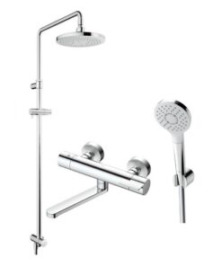 Bộ sen cây nhiệt độ TOTO TBV03427V/TBW01008V/TBW01001BA tắm đứng
