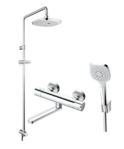 Bộ sen cây nhiệt độ TOTO TBV03427V/TBW02005V/TBW02002BA/TBW01001B1 tắm đứng