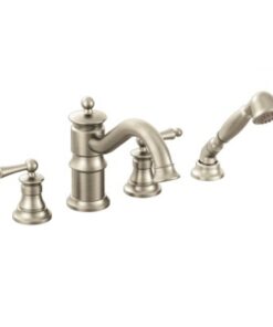 Bộ vòi xả bồn tắm Moen TS213BN gắn thành bồn 4 lỗ