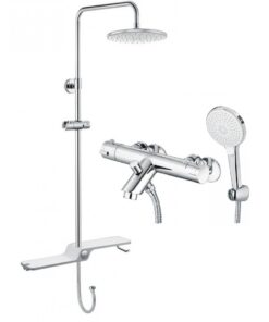 Vòi sen cây Caesar TS617/BS126 nhiệt độ tắm đứng