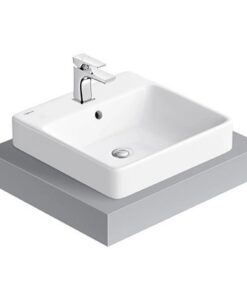 Chậu rửa mặt lavabo Viglacera V24 đặt bàn đá