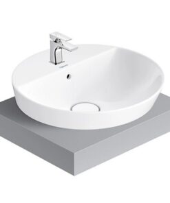 Chậu rửa mặt lavabo Viglacera V26 đặt bàn đá