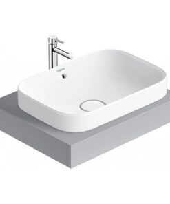 Chậu rửa mặt lavabo Viglacera V27 đặt bàn đá