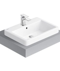 Chậu rửa mặt lavabo Viglacera V29 đặt bàn đá