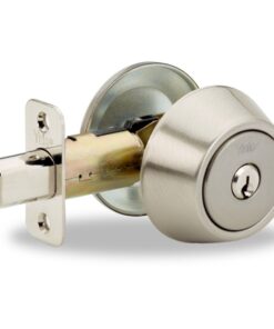 Khóa cóc Yale V8121 US32D hai đầu chìa - Màu inox mờ - Cửa chính và cửa phòng