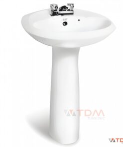 Chậu rửa mặt lavabo American Standard VF-0969/VF-0901 treo tường chân dài