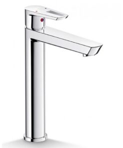 Vòi chậu rửa mặt lavabo Viglacera VG125 nóng lạnh cổ cao đặt bàn